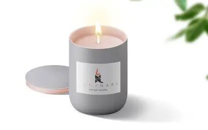 Custom Candle Stickers