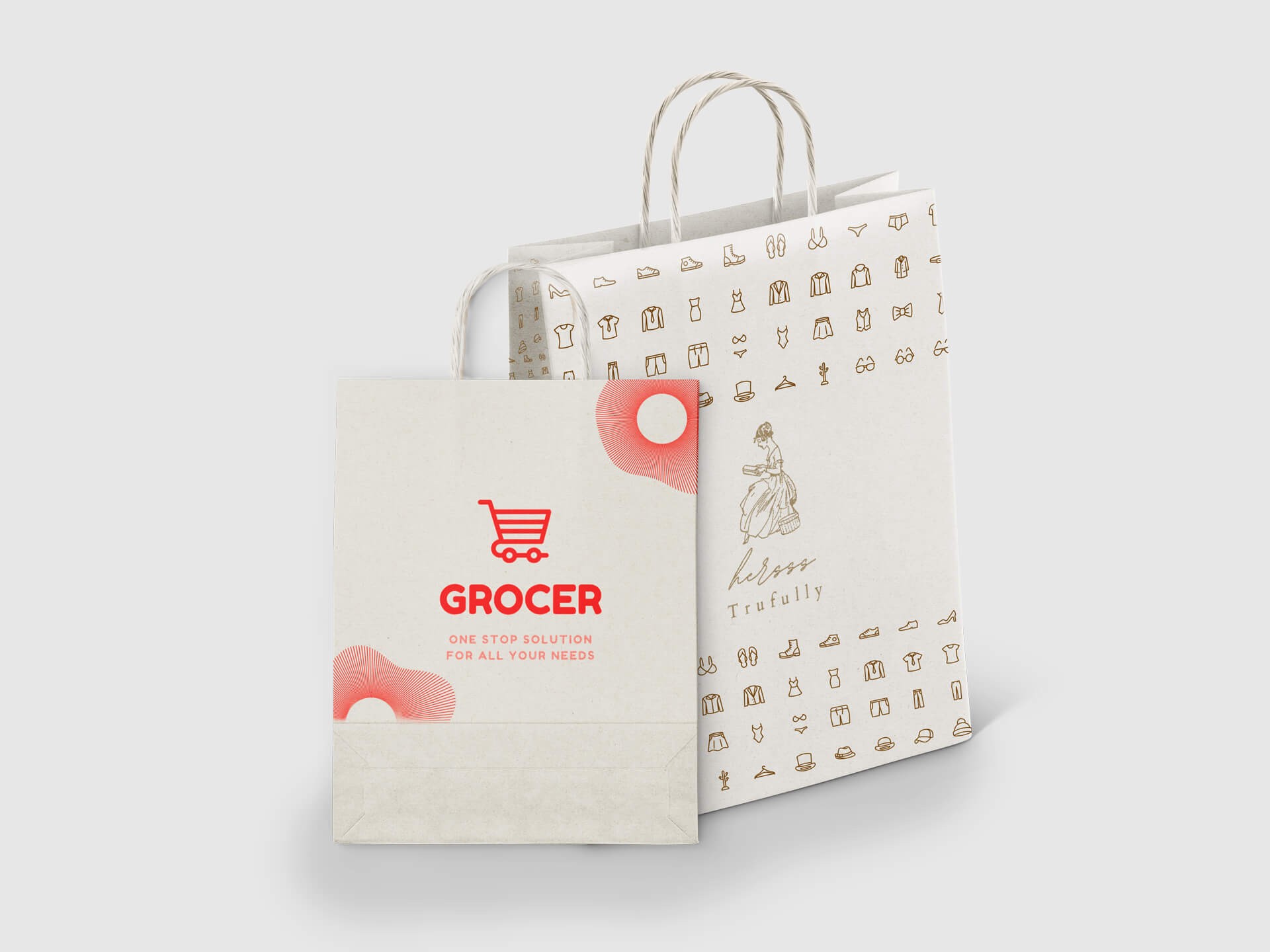 Paper Bags - 3.5 mm Printed Paper Bag Manufacturer from Ludhiana