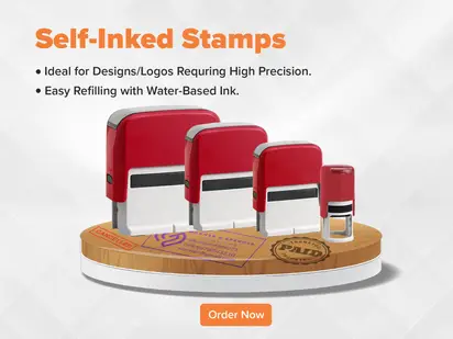 Red All-Purpose Stamp Pad
